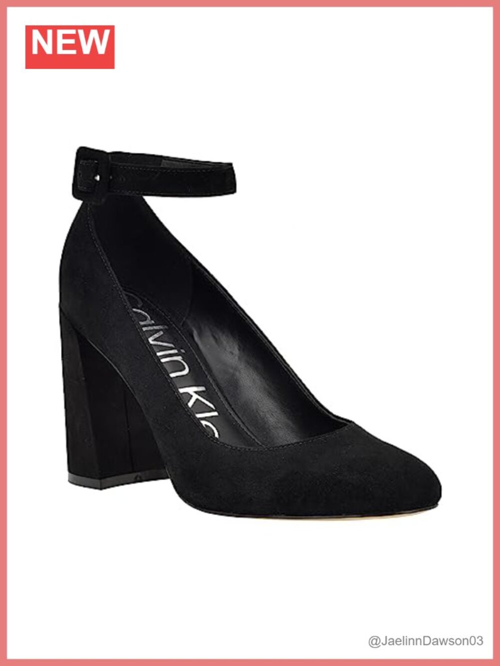 Pointed Toe Mid Calf Bootie with Block Heel and Zip Closure